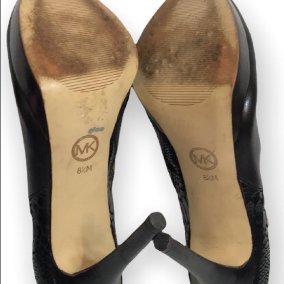 MICHAEL KORS York Platform Black Ankle Boots.. Size:8.5 - Picture 11 of 13